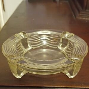 Duncan Miller Caribbean Glass Post 1930s Ashtray